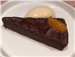 chocolate torte with clementine dessert